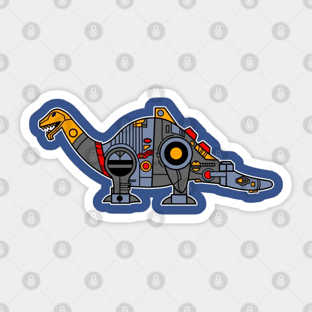 Bronto Bot Sticker by nickbeta